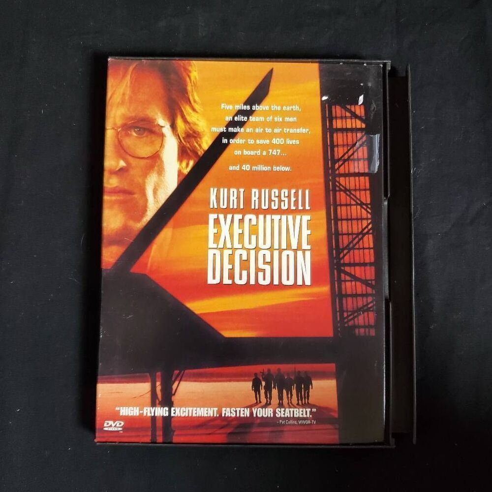 Executive Decision DVD Kurt Russell Halle Berry Action Thriller